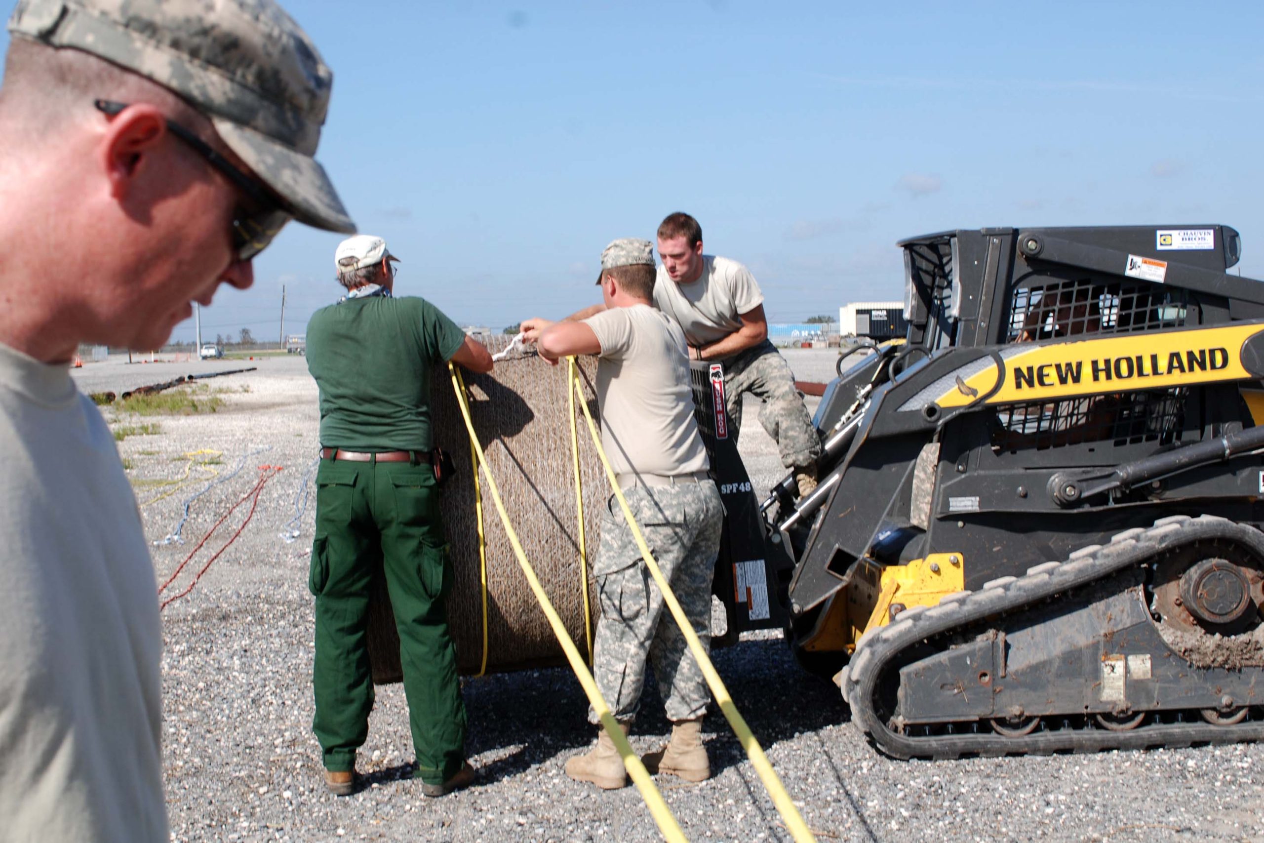 Louisiana National Guard assist the Louisiana Department