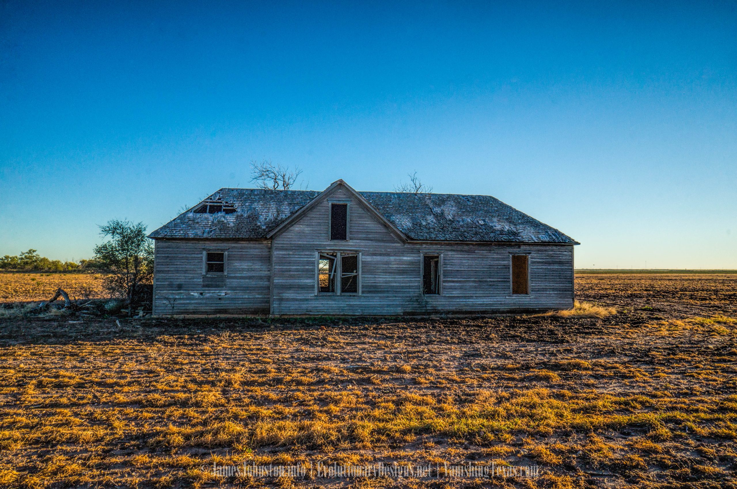 Abandoned West Texas Farm House