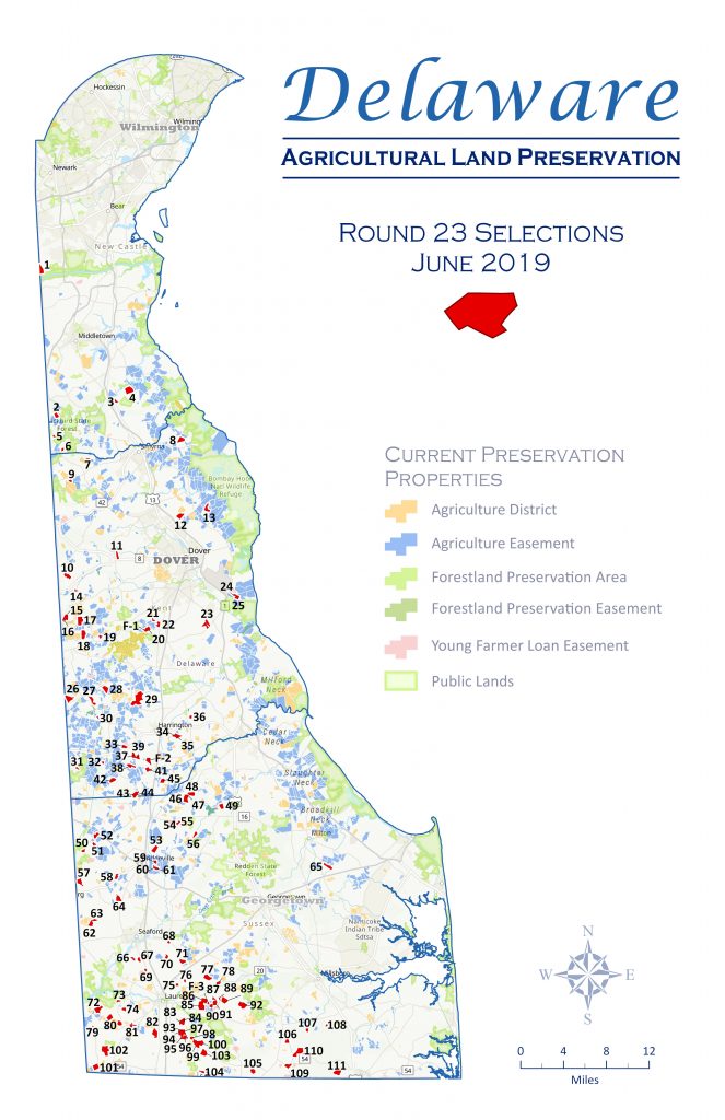 Delaware announces largest round of farms preserved in