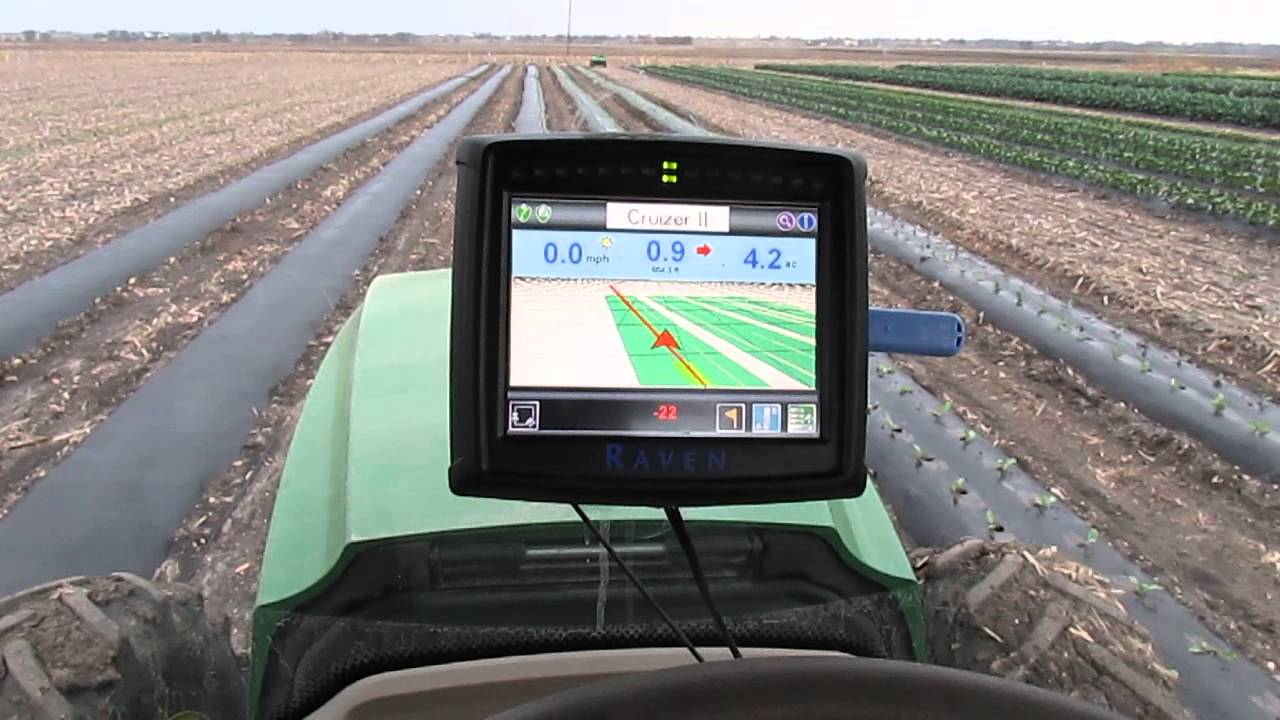 Using Cruizer II GPS for planting vegetables at 2 Happy