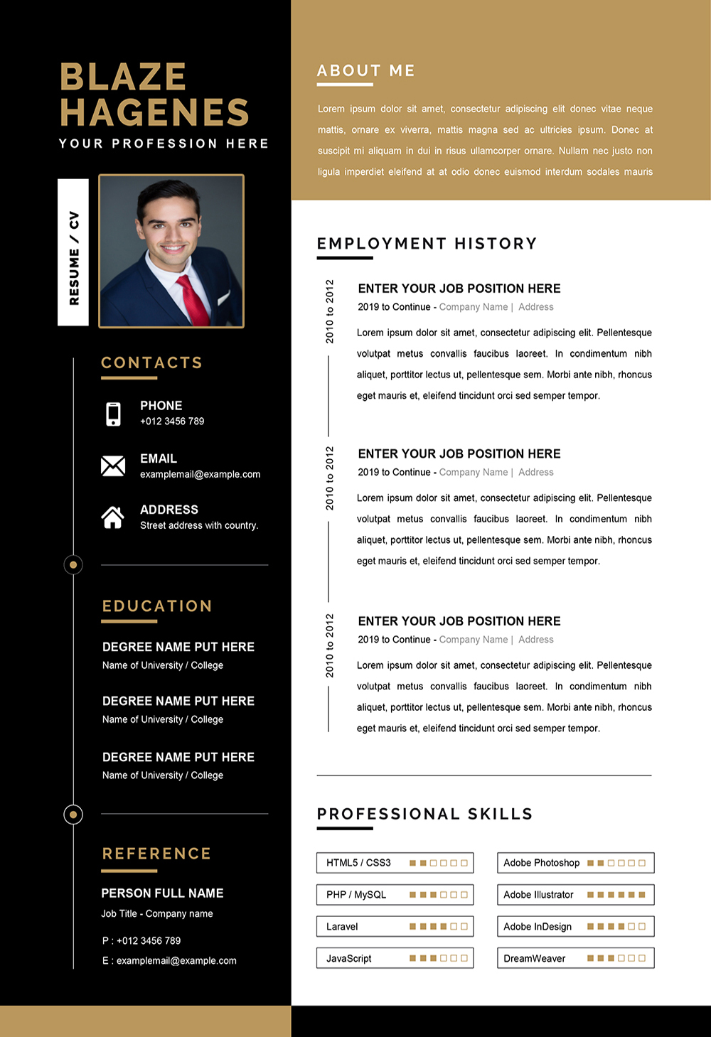 Clean Agricultural Resume Template Resume Example to