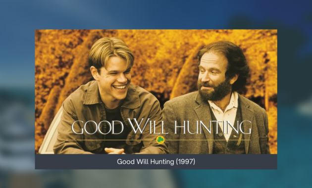 Good Will Hunting (1997)