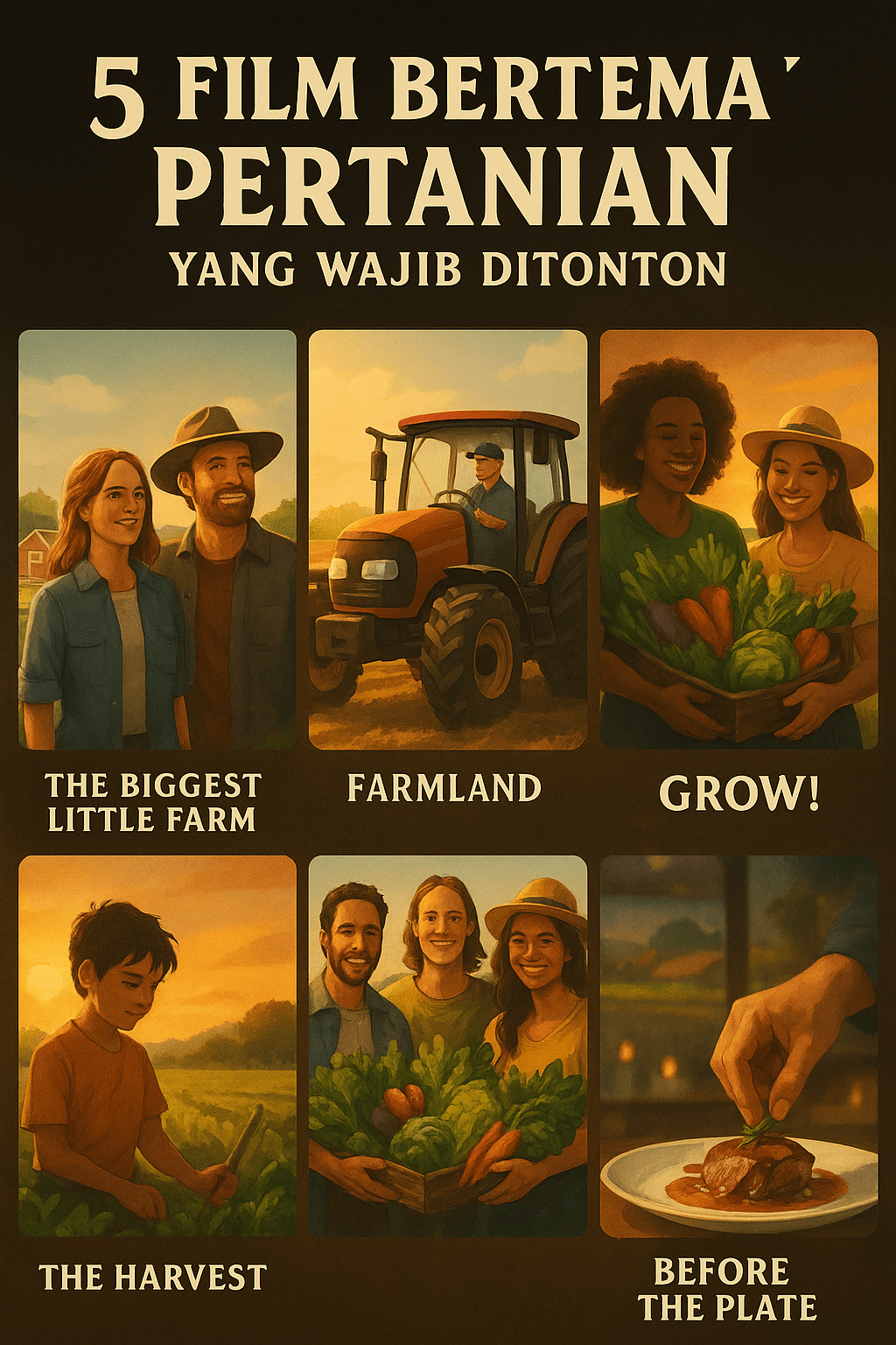 5 Rekomendasi Film Pertanian Terbaik yang Bikin Kamu Lebih Menghargai Petani